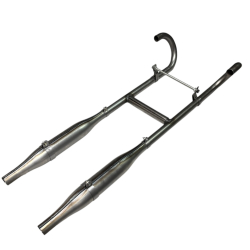 Układ wydechowy kolana tłumiki Ural M-63/M-66/M-67  Ural-650 cc CYGARO  SUROWY